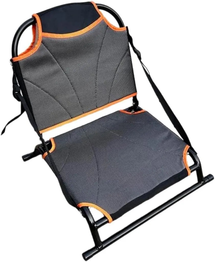 Chaise de Camping Portable en Aluminium avec Dossier Réglable, Séchage Rapide, pour Pêche, Plage, Canoë