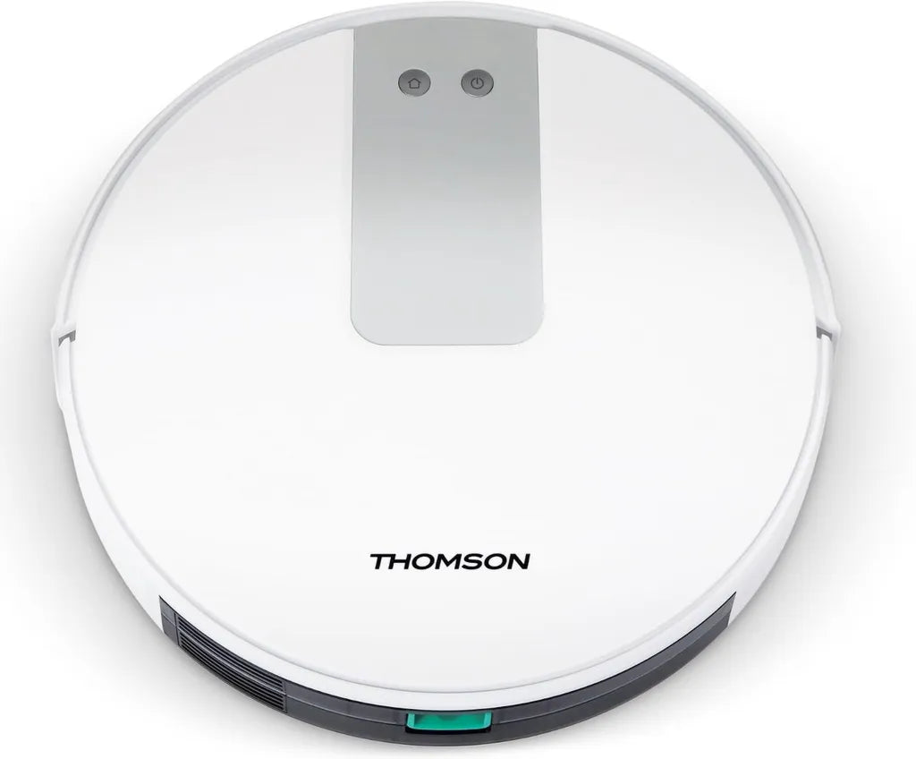 Aspirateur Robot THOMSON THVC24W, Silencieux 65dB, 3 Modes, Autonomie 120 min, Réservoir 0,6L
