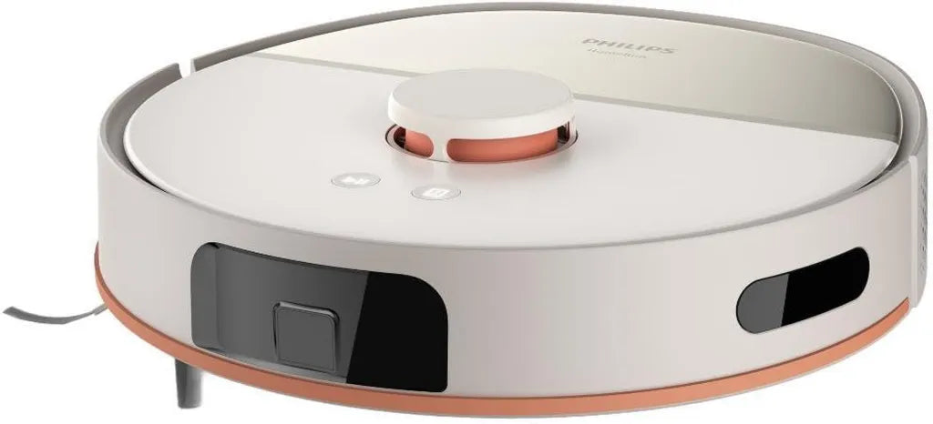 Aspirateur Robot Philips Série 5000, Sèche Humide, 200 Min d'Autonomie, Technologie Laser Homerun, Blanc