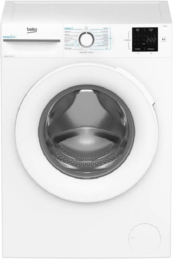 Beko 1200giri Bmwu31021w Lave-linge, 10 kg, Inverter, vapeur, Beko Lavatrice 10kg Inverter Energyspin Vapore A 1200giri Bmwu31021w