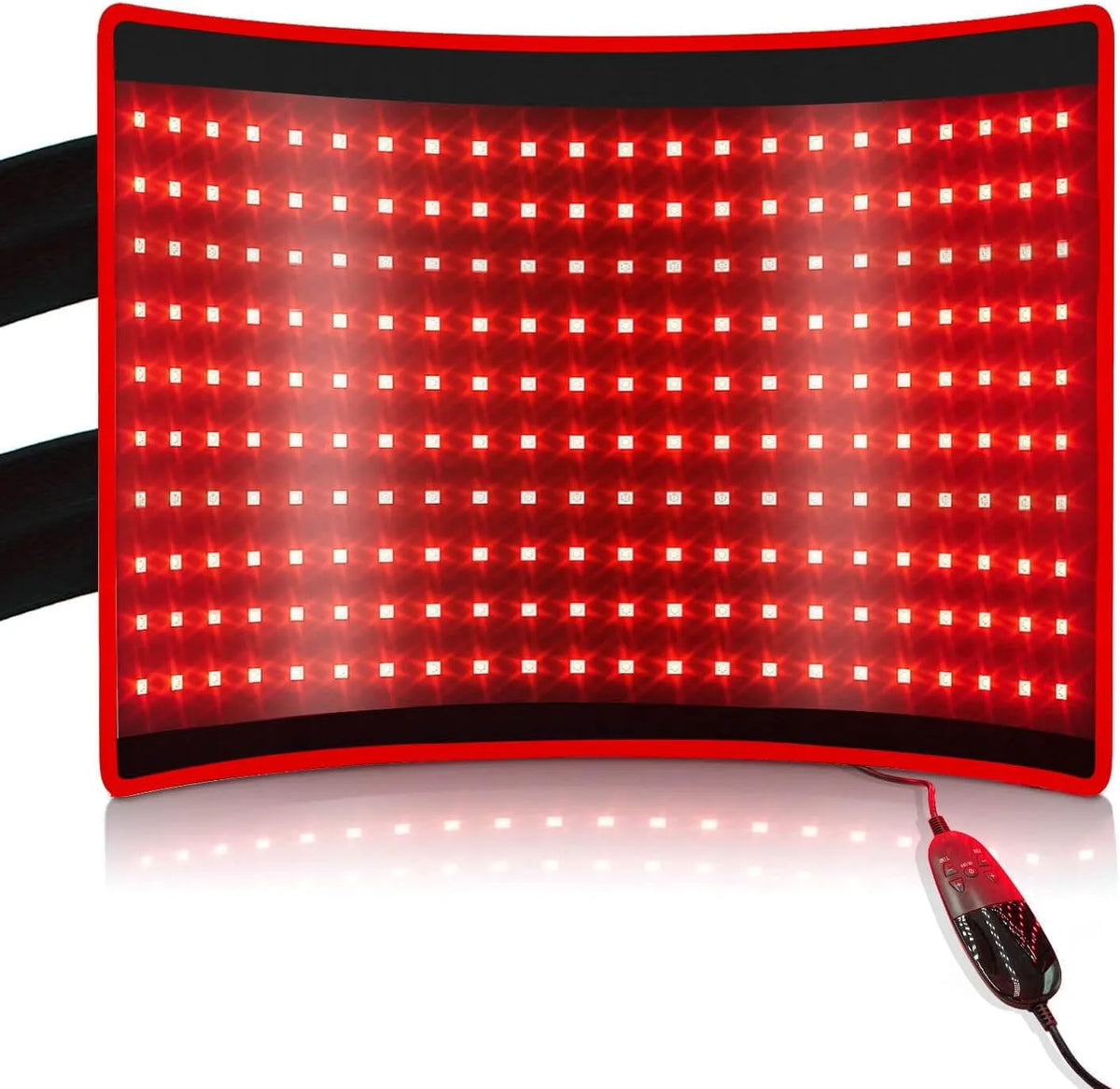 660nm 850nm Tapis, 54,9 × 35,6 cm, 10 Hz, 43 W, 40 Hz, 5 Niveaux, rouge
