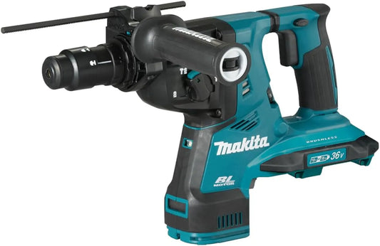 Makita DHR281ZJ Perforateur burineur pour percer avec percussion et travailler au burin SDS-Plus 36V LXT et machine seule 2