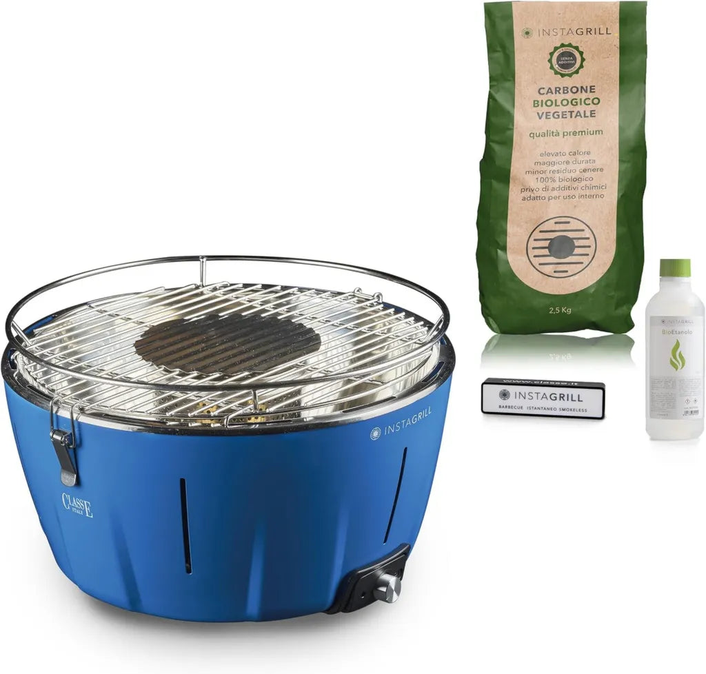 Barbecue Portable InstaGrill sans Fumée pour Balcon avec Accessoires