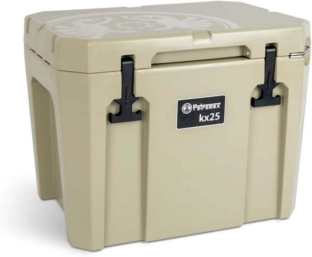 Glacière Extérieure 25L Petromax KX50 - Refroidissement Jusqu'à 12 Jours, Sable