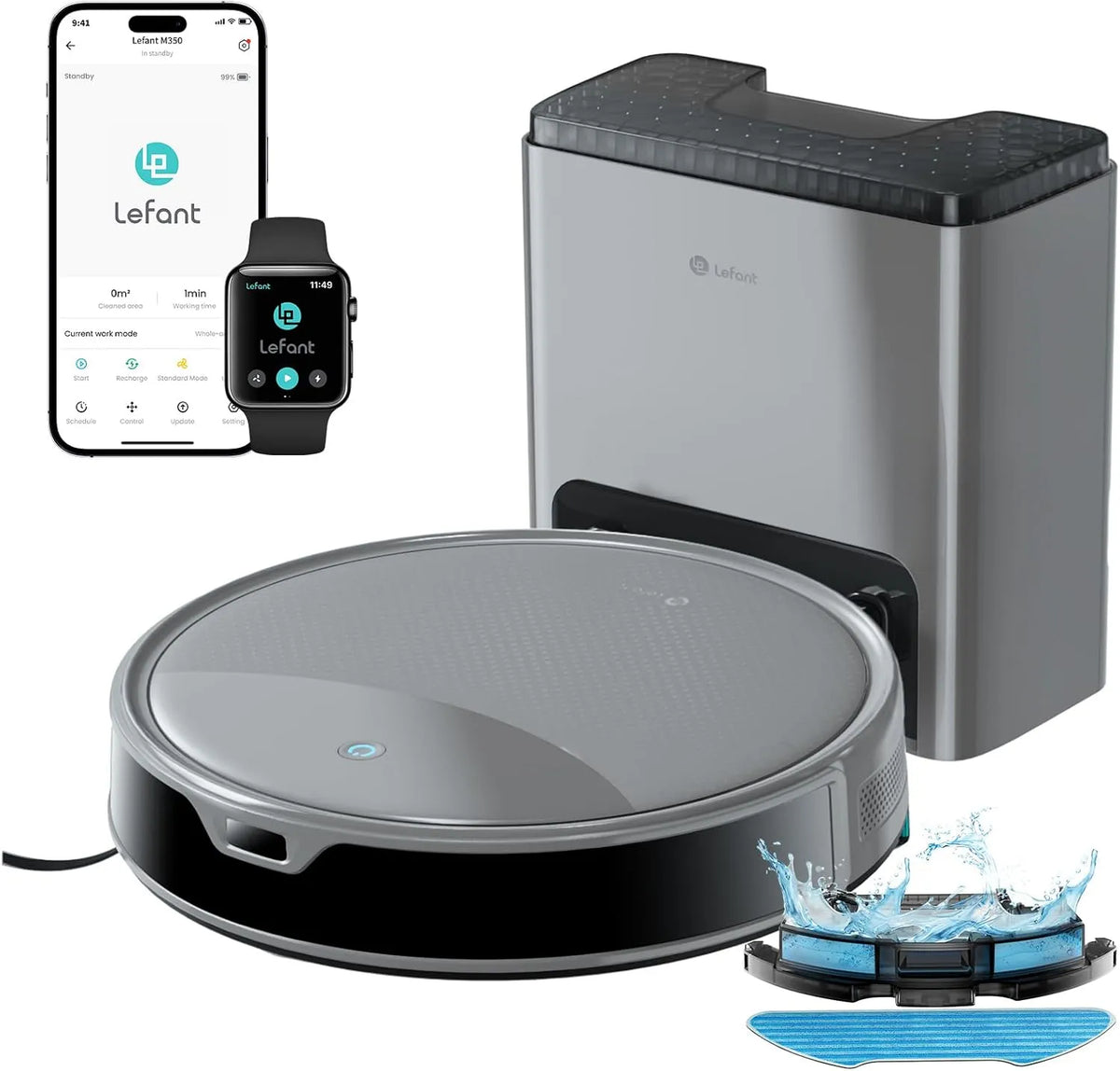 Aspirateur, M350, connexion Wi-Fi, pour l'entretien automobile