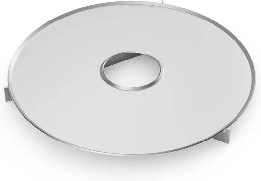 Plaque de Cuisson Ronde Inox 65 cm pour Barbecue Charbon Weber