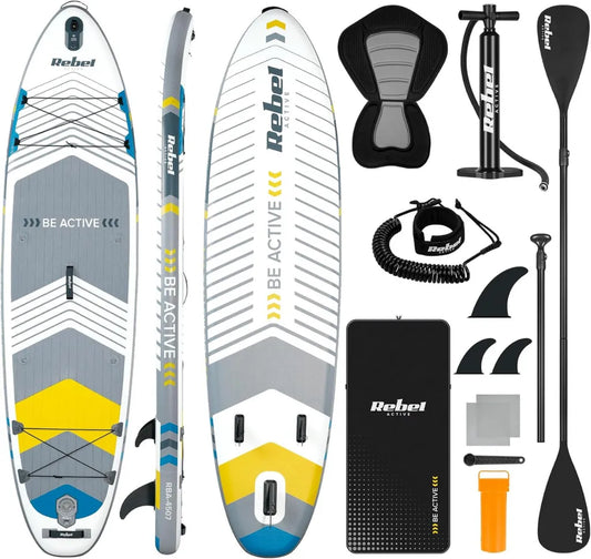 Planche de Paddle Gonflable avec Siège et Accessoires, 335 cm