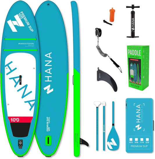 Planche de Paddle Gonflable 10'0 - Set Complet avec Accessoires - Idéale pour Balades et Yoga
