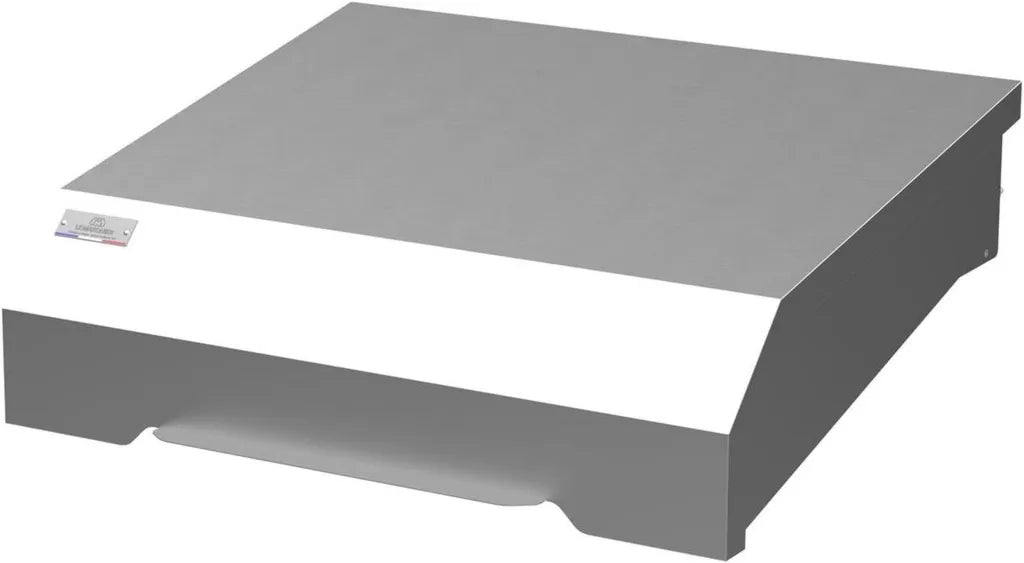 Couvercle en Acier Inoxydable pour Barbecue LE MARQUIER 60 cm