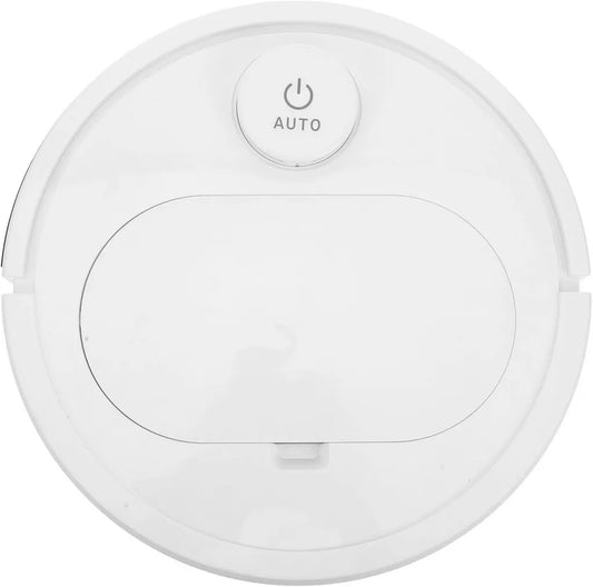 Aspirateur Robot Intelligent BESPORTBLE ES350 Blanc, Recharge USB, Balayage et Aspiration Puissante pour Sols Durs et Tapis