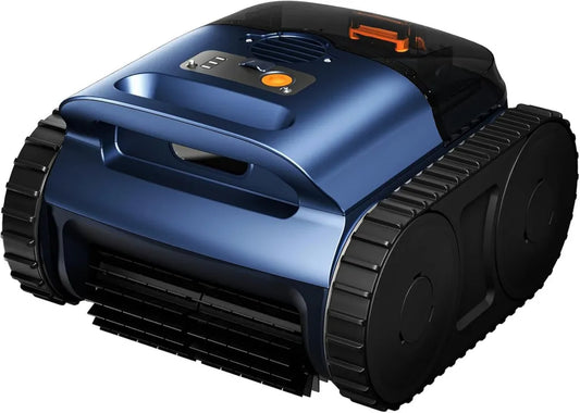 Aspirateur Robot Piscine Sans Fil 150 Min, Nettoyage Complet 200 m²