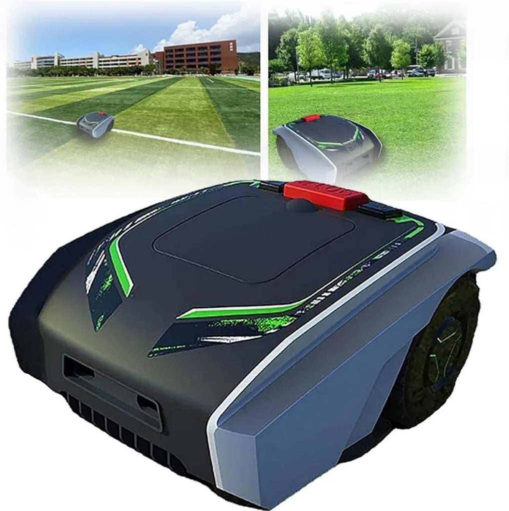 Robot Tondeuse Automatique pour Pelouse, Jusqu'à 2700 m², Contrôle via Application, Programmation Personnalisée et Recharge Automatique