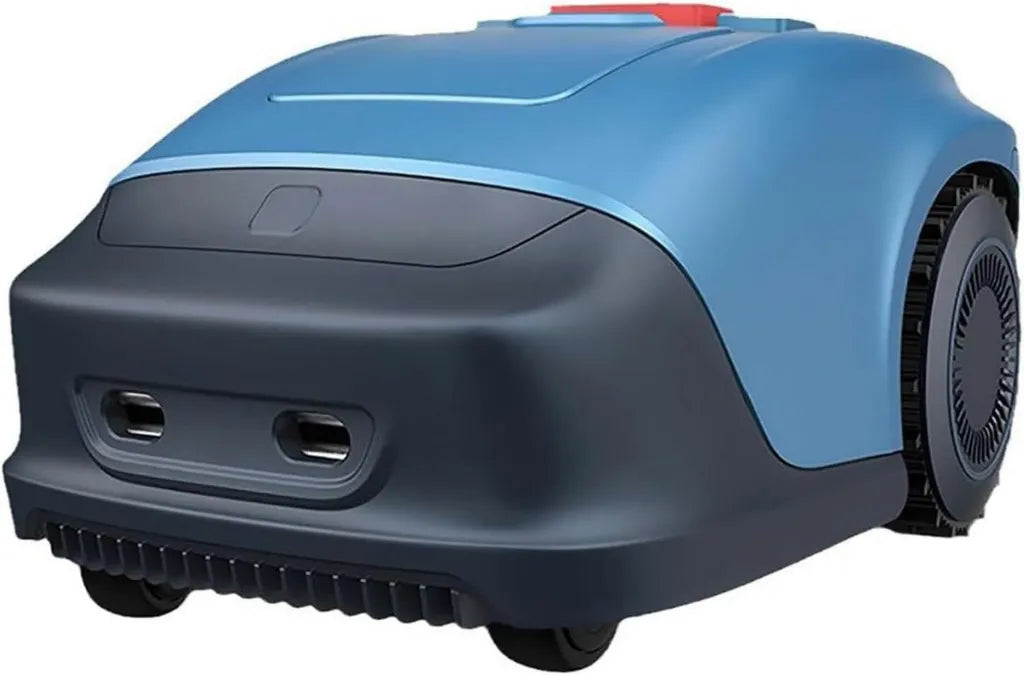 Robot Tondeuse 1000 m², Coupe 18cm, Pentes 33%, Recharge Auto, Bluetooth, Silencieux