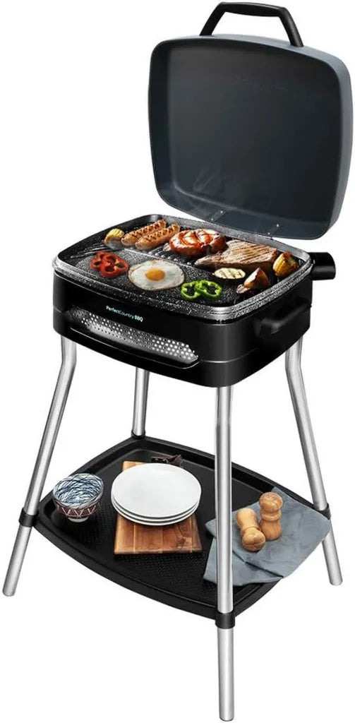 Grill Électrique Cecotec PerfectCountry 2000 avec Mobilité Facile