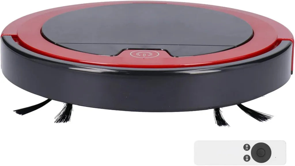 Aspirateur Robot 2800 Pa Silencieux avec Télécommande, 90 min d'Autonomie, Nettoyage Multi-Surface