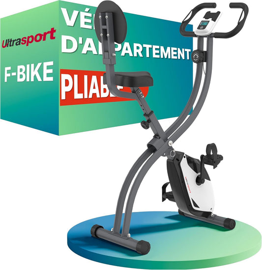 Vélo d'appartement - fonctionnement silencieux, pliable, 130 kg