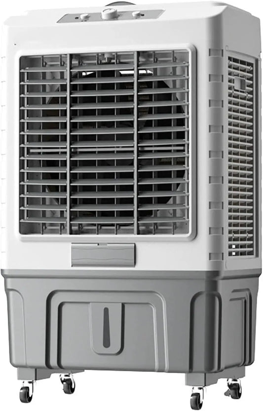 Rafraîchisseur d'air, 55 L, industriel, Double Système de Remplissage, Rafraîchisseur D'air par éVaporation 55 L