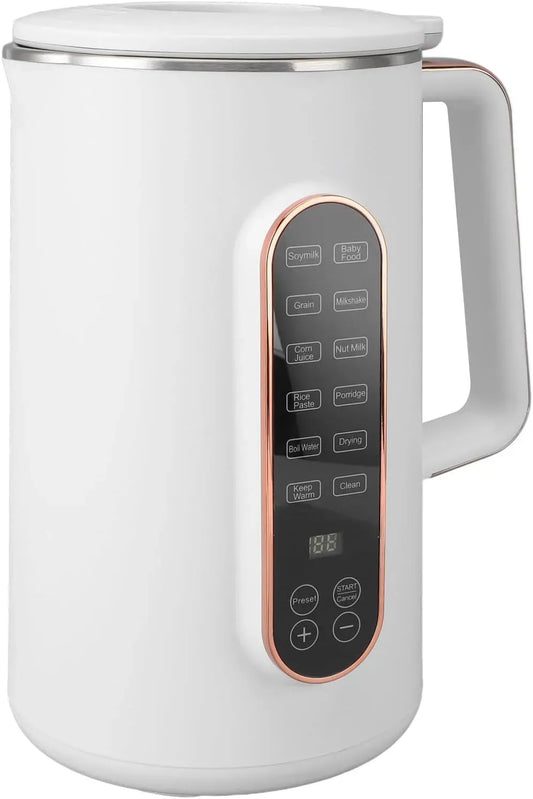 Machine à Lait, Prise, machine à lait végétal et lait de noix, tactile, acier inoxydable, pour Avoine Maison