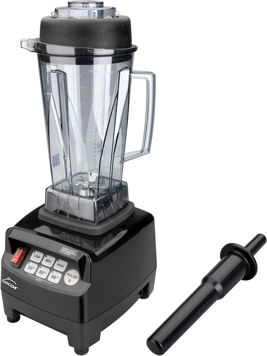 Lave-vaisselle, 2 L, 2250 W, professionnel, noir, Lacor 69195, Lacor 69195 - Mixeur électrique professionnel 2250w 2 litres - Noir