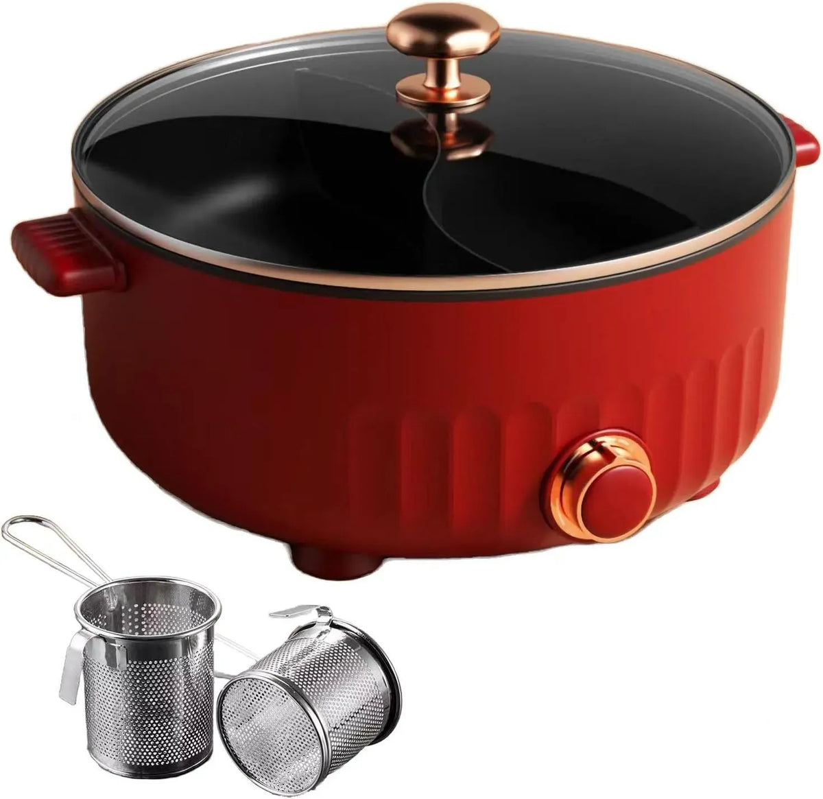 Ustensile de cuisson, ARTSIM, IP65, rouge, 2 Filets Non éTanches