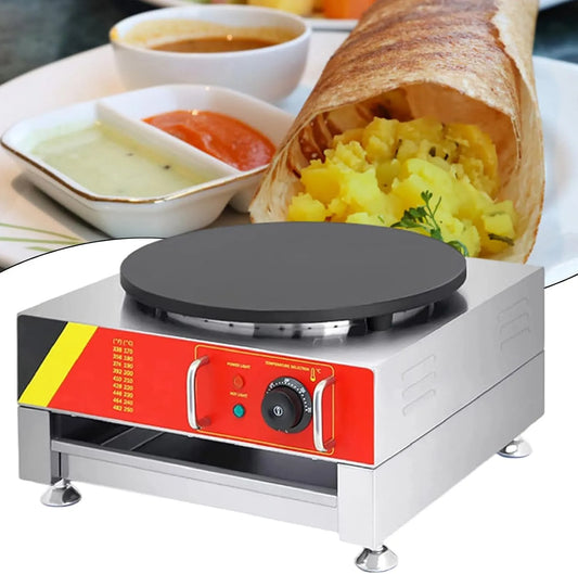 Ustensile de cuisson, 16 pouces, 110 V, professionnel, 110V, Machine à CrêPes Commerciale, Machine à Quesadilla Avec Un Chauffe-Tiroir