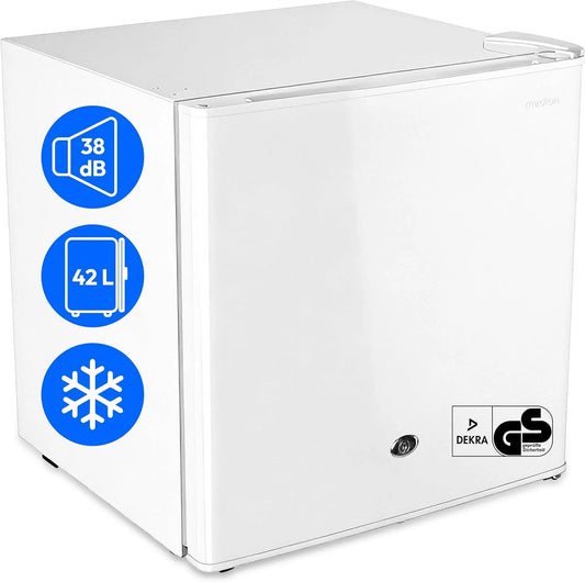 Congélateur, 42 L, silencieux, camping, MD 370001, boissons aliments glace, porte réversible