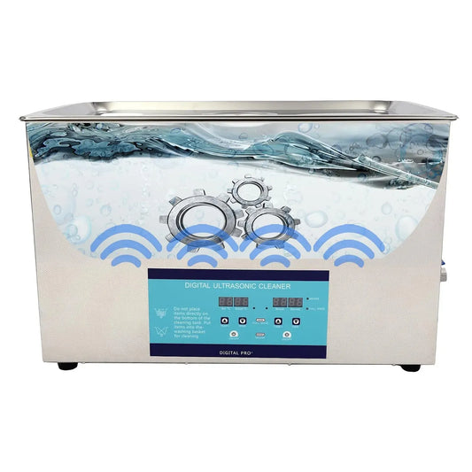 Radiateur électrique 28/40KHz, 30 L, 600 W, 220 V, minuteur, professionnel, 30L Nettoyeur à Ultrasons