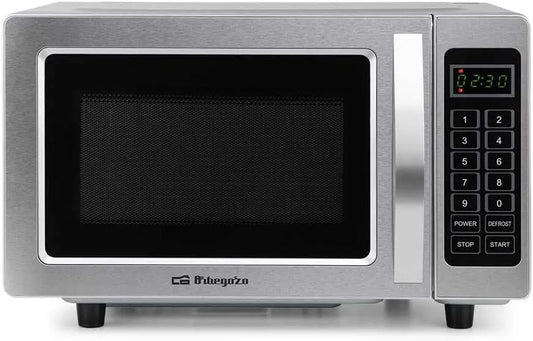 Micro-ondes, 25 L, 1000 W, professionnel, acier inoxydable, 25 litres, intérieur