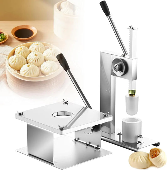 Machine de fabrication, Baozi Maker, commerce, acier inoxydable, 3 pièces, pour la maison et le commerce