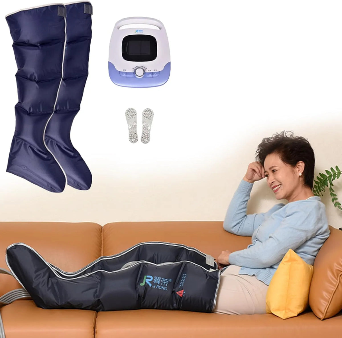 appareil de pressothérapie pour les jambes, Masseur, professionnel, fonction chauffante, pour la Maison