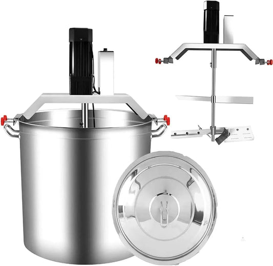 Cuve de grande capacité, pour Mélangeur À Confiture Électrique à fonctionnement automatique Pour Soupes Et Sauces, 80L