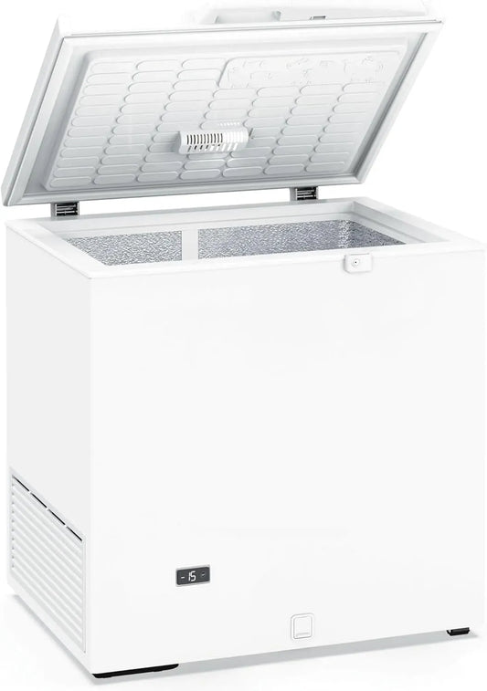 Congélateur, 209 L, 830x660x850 mm, thermostat, industriel, bar et restauration, MBH, serrure et isolation haute densité pour cuisine