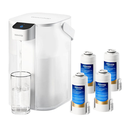 ED01W 4 Filtres, Carafe Électrique Instantanée, Jusqu'à 12 Mois