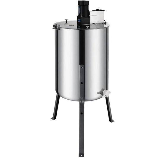 Extracteur de miel électrique 120 W en acier inoxydable 4 cadres nid d'abeille centrifugeuse 220 V Pour Apiculteur