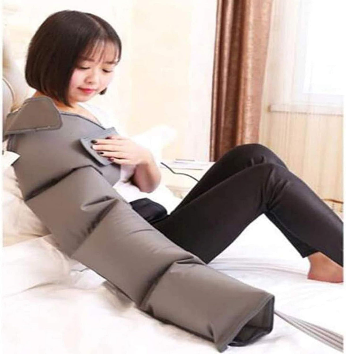 Appareil de massage – massage par compression d'air, 4 Chambres, 8 Vitesses, ECHBH