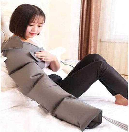 Appareil de massage – massage par compression d'air, 4 Chambres, 8 Vitesses, ECHBH