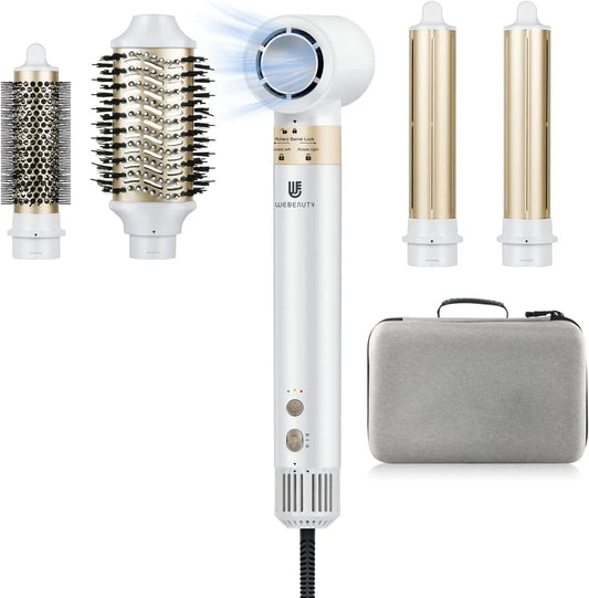 webeauty Seche Cheveux Set, Air Styler 6 en 1 équipé de Fer a Boucler