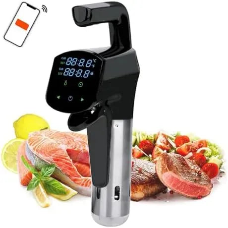 Cuiseur, appareil de cuisson sous vide, 1800 W, pour une cuisson parfaite et une préparation des repas