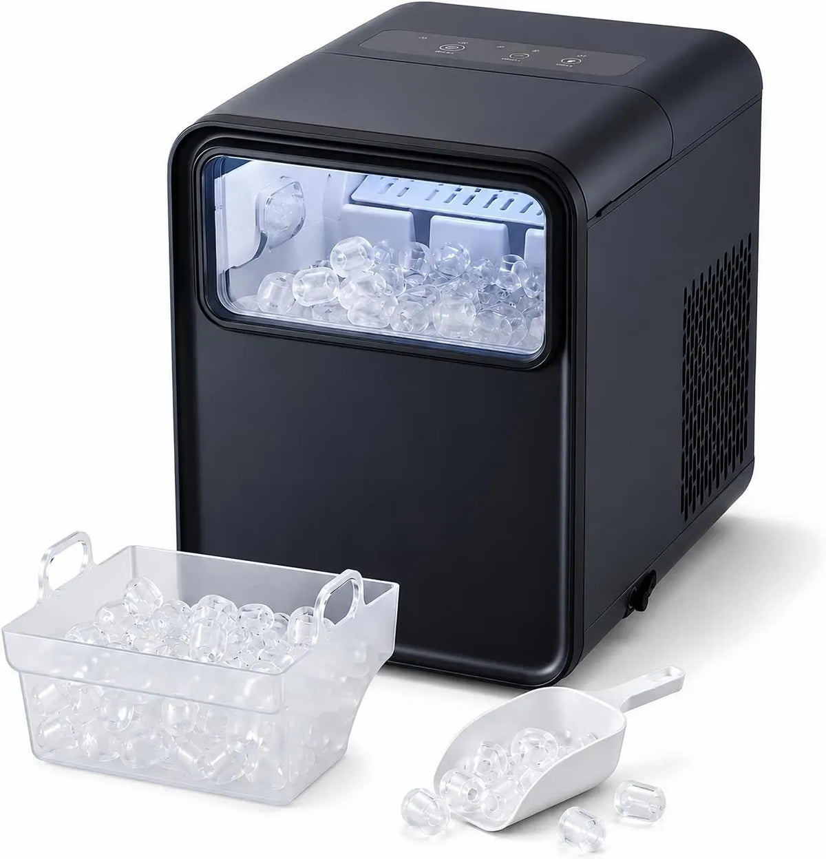 Machine à glaçons, 1.5 L, portable, grand réservoir