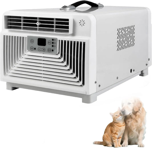 Climatiseur, 280 W, 45 dB, portable, silencieux, camping, 2700 BTU Réel Compresseur, 45dB Mode Nuit, 280W, 3-e-n-1 Refroidisseur Personnel pour
