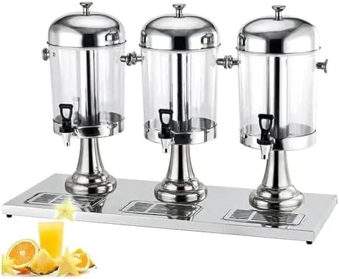 Robinet de cuisine, 24 L, argenté, mitigeur et robinet d'évier, Distributeur de boissons avec robinet