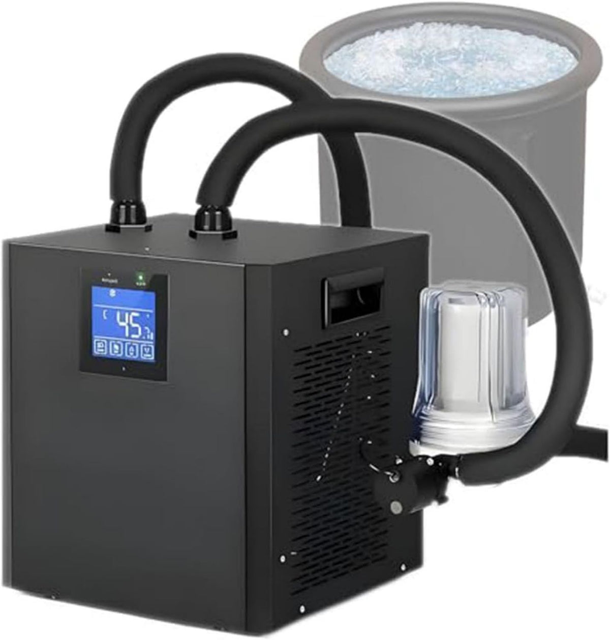 Bain froid - structure en acier, 50°C, SenhE